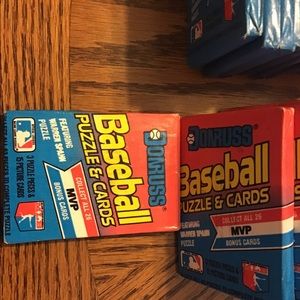 1989 Donruss baseball sealed wax packs